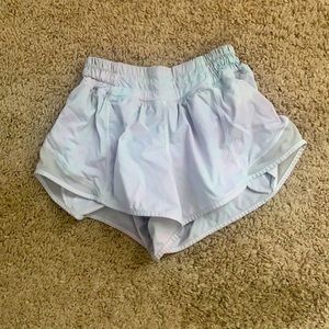 Lulu hotty hot shorts, tie-dye